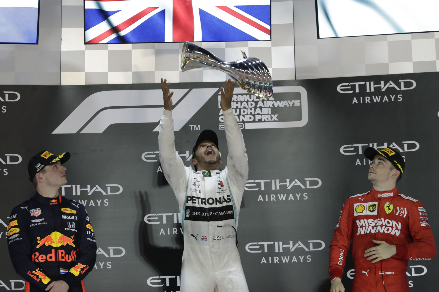 APTOPIX Emirates F1 GP Auto Racing